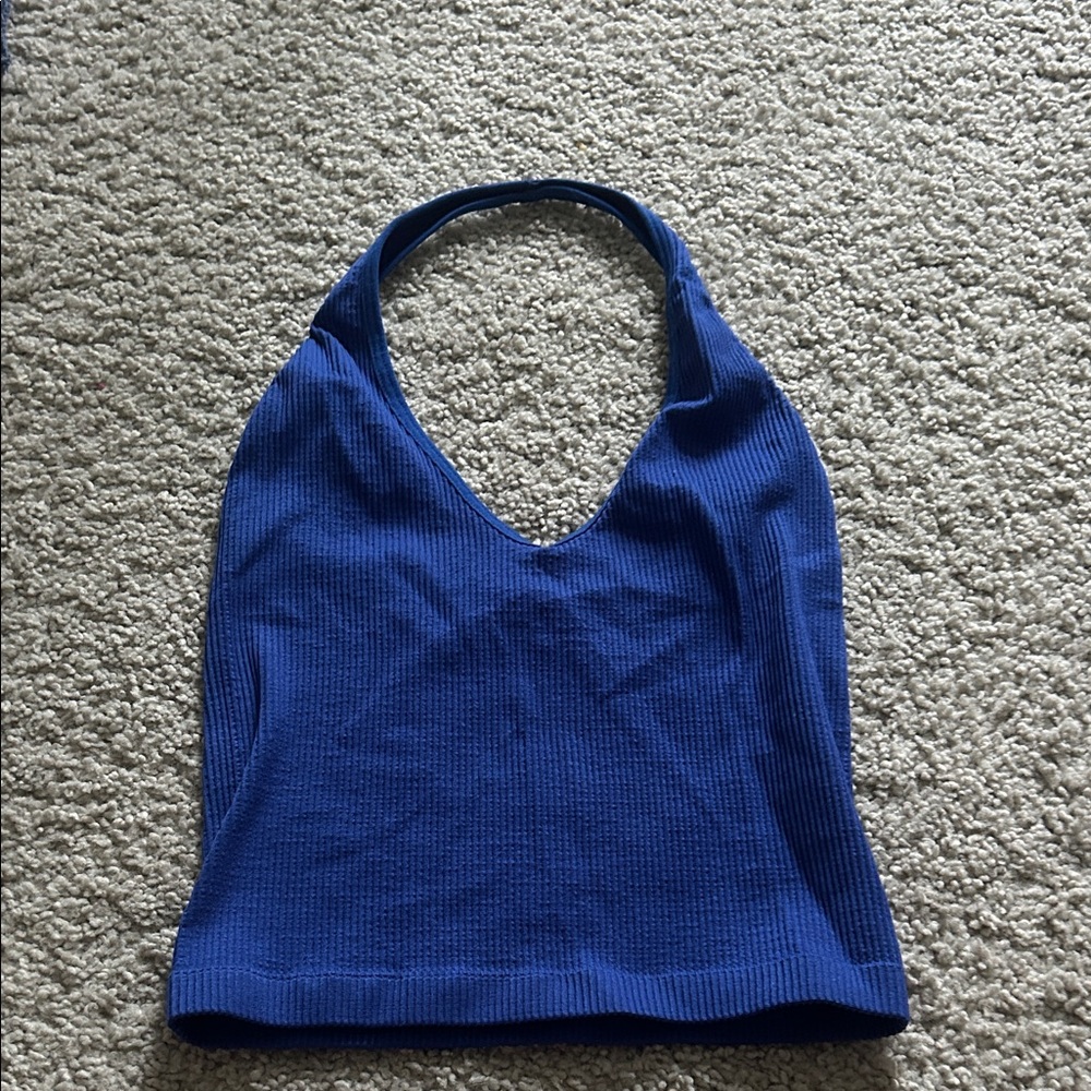 Blue Urban Outfitters Halter Top
